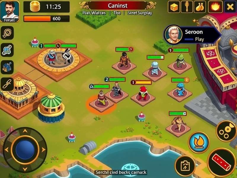 Kochi Crusade Power battle scene showing different unit types in combat